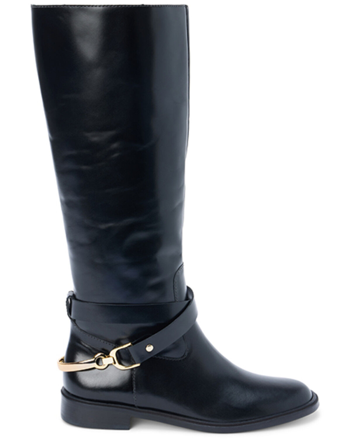Image #2 - Matisse Women's Richmond Riding Boots - Round Toe, Black, hi-res