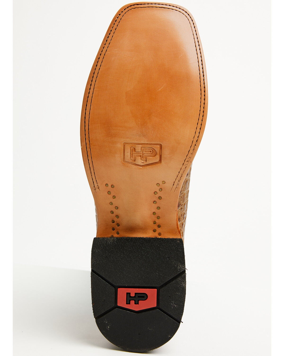 Image #7 - Horse Power Men's Toasted Caiman Print Western Boots - Broad Square Toe, Tan, hi-res