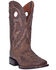 Dan Post Men's Abram Western Performance Boots - Broad Square Toe, Tan, hi-res