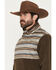 Image #2 - Hooey Men's Brecken Sherpa Pullover, Brown, hi-res