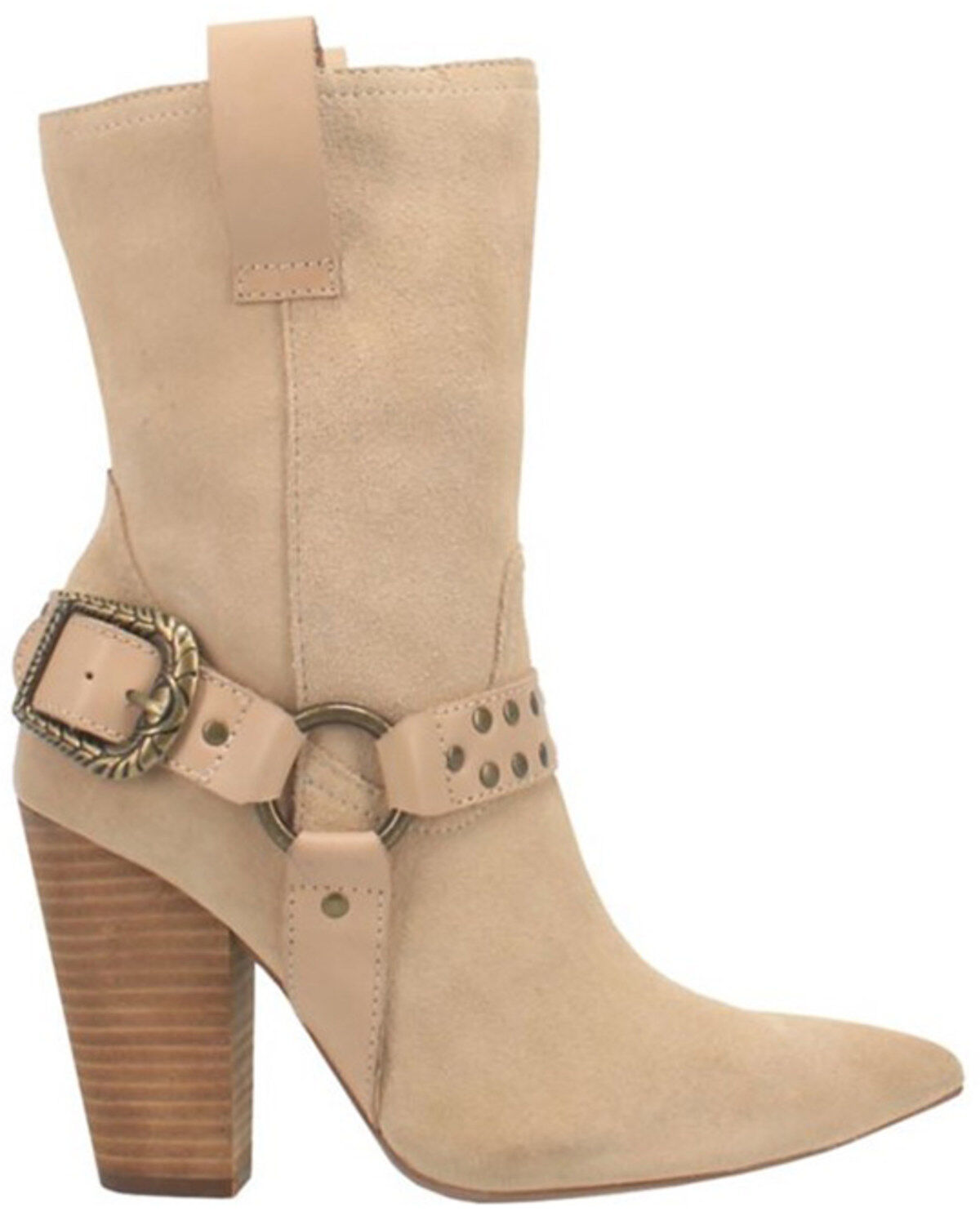 Image #2 - Dingo Women's Dancing Queen Harness Fashion Booties - Snip Toe, , hi-res