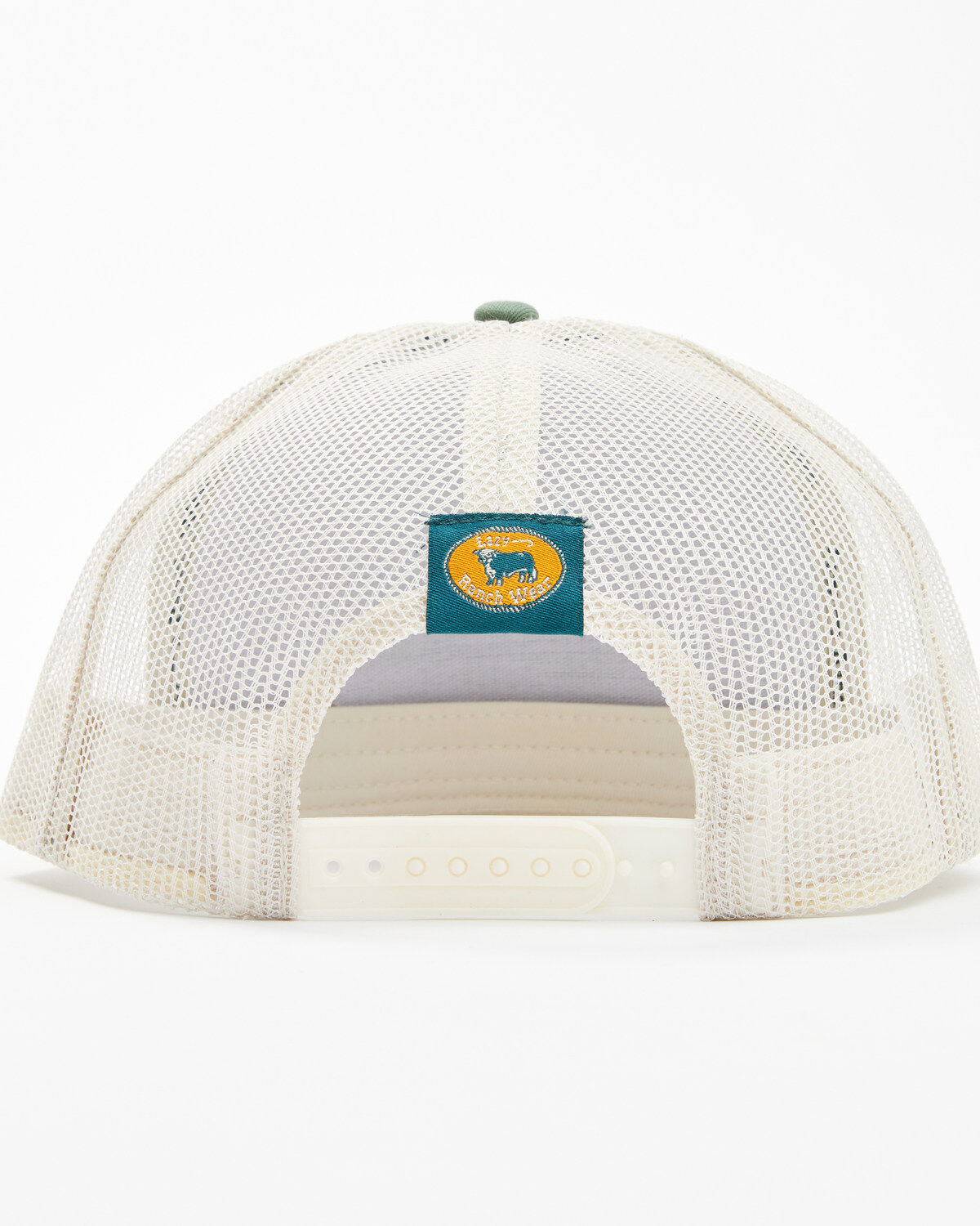 Image #3 - Lazy J Ranch Wear Men's Americas Best Trucker Cap, Green, hi-res