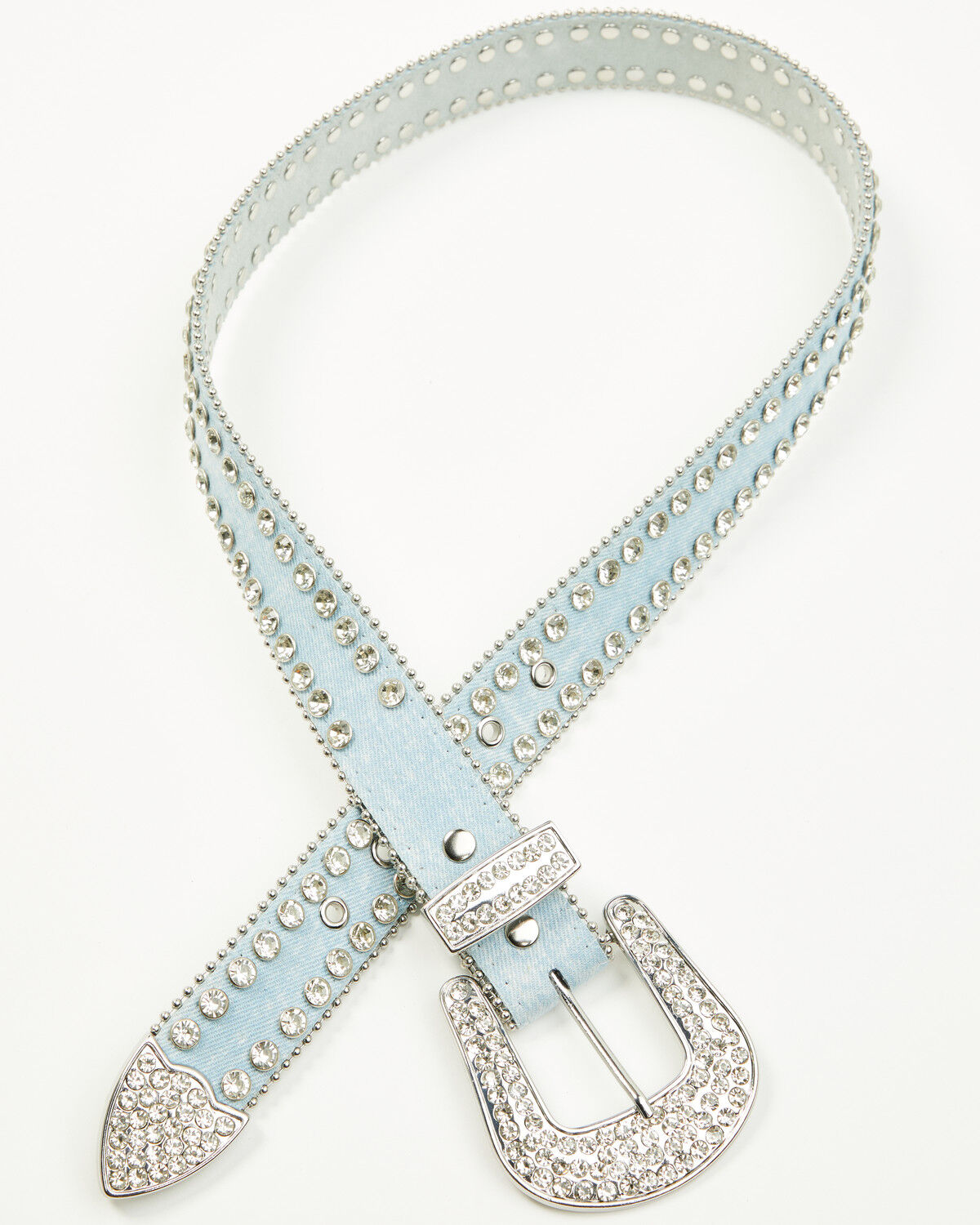 Product Name:  Shyanne Women's Denim Embellished Bling Belt