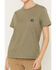 Image #3 - Carhartt Women's Relaxed Fit Lightweight Short Sleeve Pocket Tee - Plus, Heather Green, hi-res