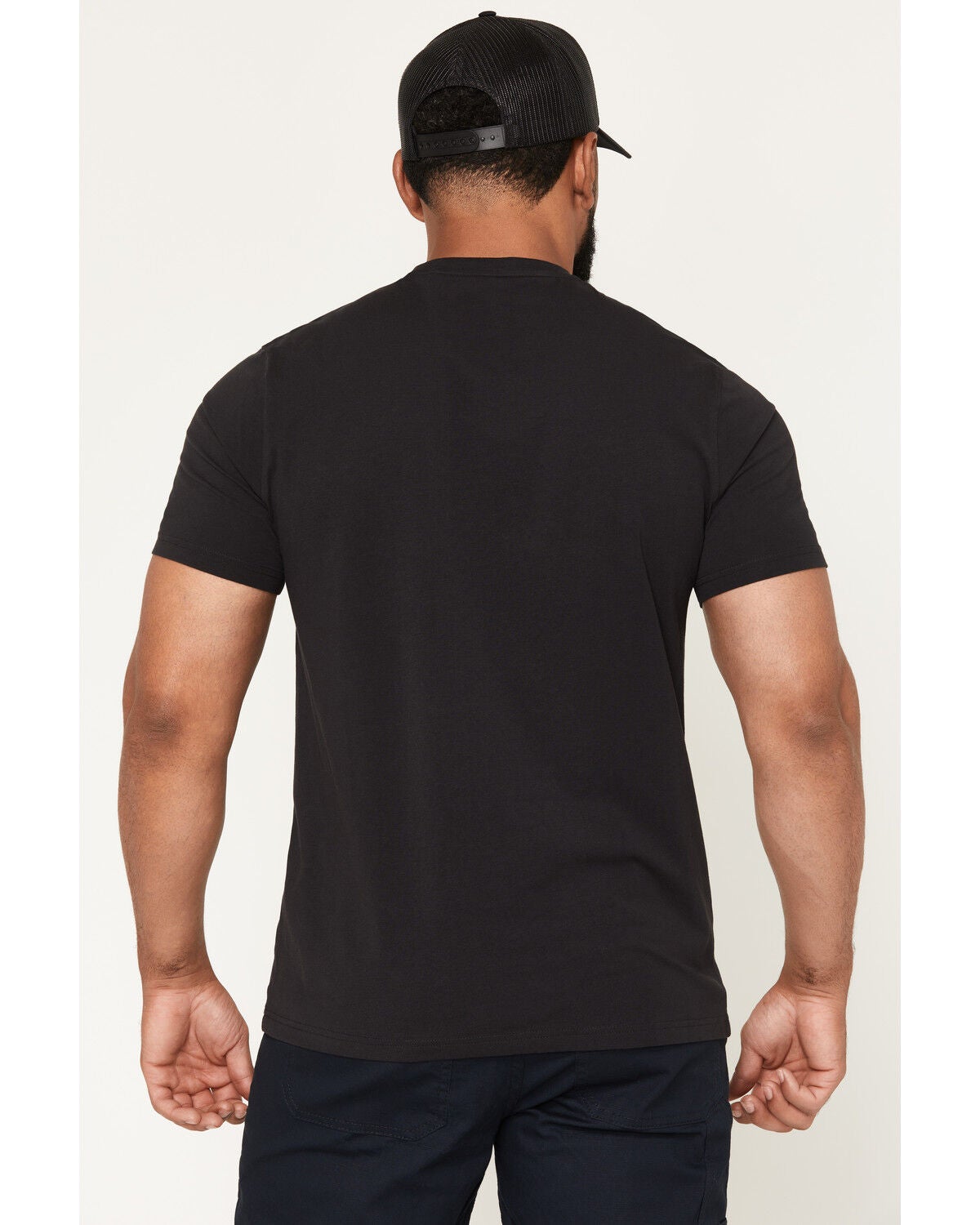 Image #4 - Strauss Men's Logo Short Sleeve Graphic T-Shirt, Black, hi-res
