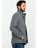 Wrangler Men's Trail Fleece Lined Zip Jacket , Heather Grey, hi-res