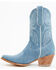 Image #3 - Idyllwind Women's Aces Denim Deux Western Boots - Round Toe, Blue, hi-res