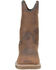 Carolina Men's Anchor Waterproof Western Work Boots - Soft Toe, Brown, hi-res