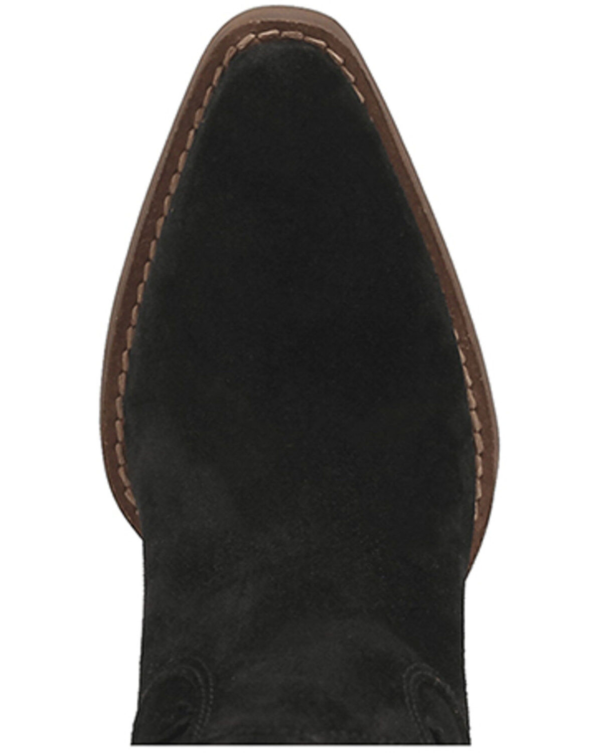 Image #6 - Dingo Women's Fandango Fringe Western Booties - Snip Toe, Black, hi-res