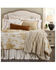 HiEnd Accents Elsa Light Tan Cowhide Reversible 3-Piece Full/Queen Quilt Set, Tan, hi-res
