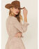 Beyond The Radar Women's Ditsy Long Sleeve Picnic Maxi Dress, Ivory, hi-res
