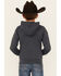 Image #4 - Wrangler Boys' Desert Logo Hooded Sweatshirt, Charcoal, hi-res