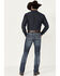 Image #3 - Rock & Roll Denim Men's Rifle Dark Vintage Wash Skinny Stretch Denim Jeans, , hi-res