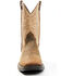 Brothers & Sons Men's Tyche Obsessed Bone Performance Leather Western Boots - Broad Square Toe , Brown, hi-res
