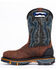 Cody James Men's Decimator Waterproof Western Work Boots - Nano Composite Toe, Brown, hi-res