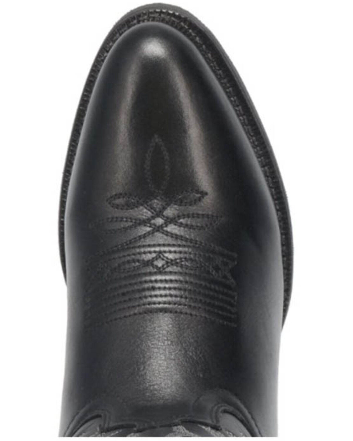 Image #11 - Laredo Men's Embroidered Round Toe Western Boots, Black, hi-res