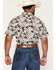 Image #4 - Burlebo Men's Mallard Camo Print Short Sleeve Button-Down Performance Western Shirt, Camouflage, hi-res