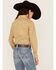 Image #4 - Cruel Girl Girl's Medallion Print Long Sleeve Western Snap Shirt, Yellow, hi-res
