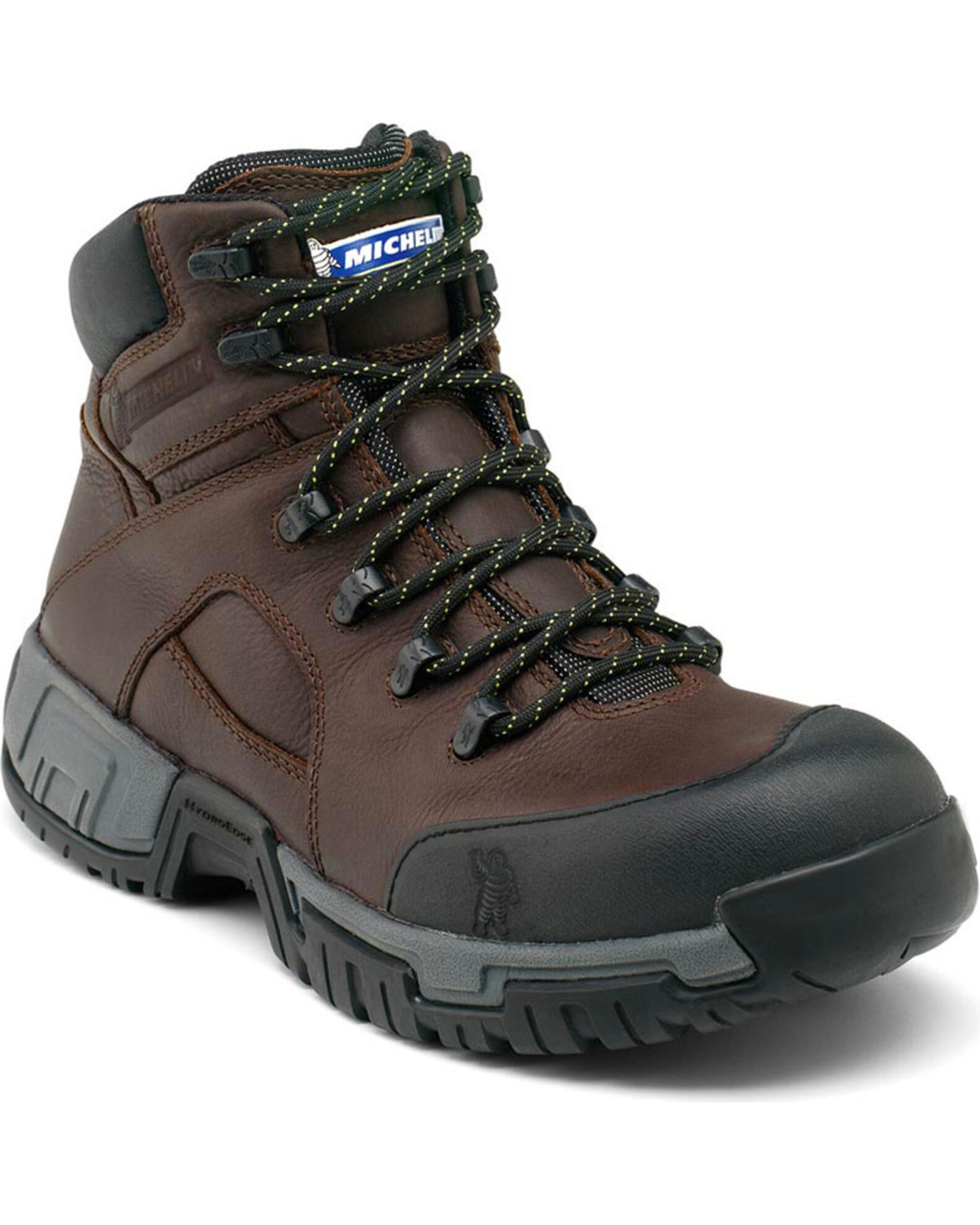 Image #1 - Michelin Men's HydroEdge WP 6" Work Boots, , hi-res