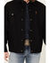 Image #3 - Cinch Men's Canvas Solid Snap Jacket, Black, hi-res