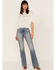 Free People Women's Fall In Love Tee, Ivory, hi-res