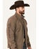 Image #2 - Ariat Men's Logo 2.0 Softshell Jacket - Big, Taupe, hi-res