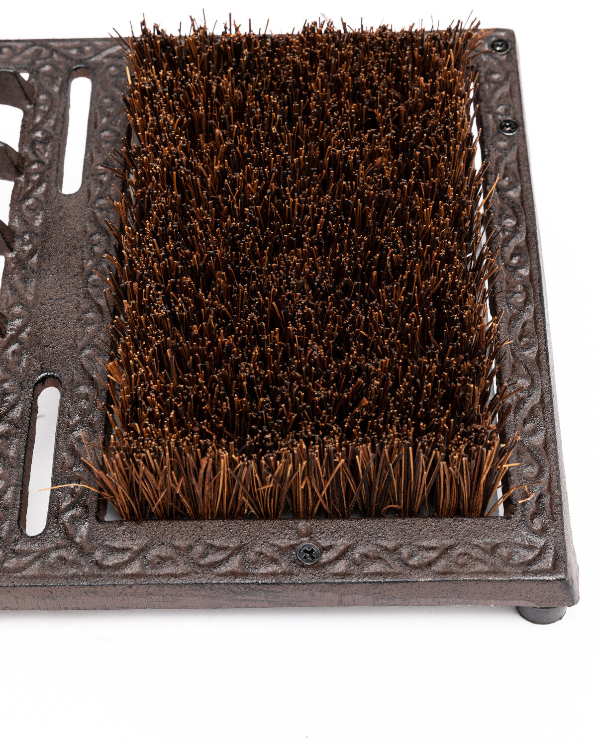 Image #3 - Boot Barn Ranch Cast Iron Boot Jack & Brush, Brown, hi-res
