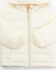 Image #1 - Urban Republic Little Girls' Quilted Packable Puffer Hooded Jacket, Cream, hi-res
