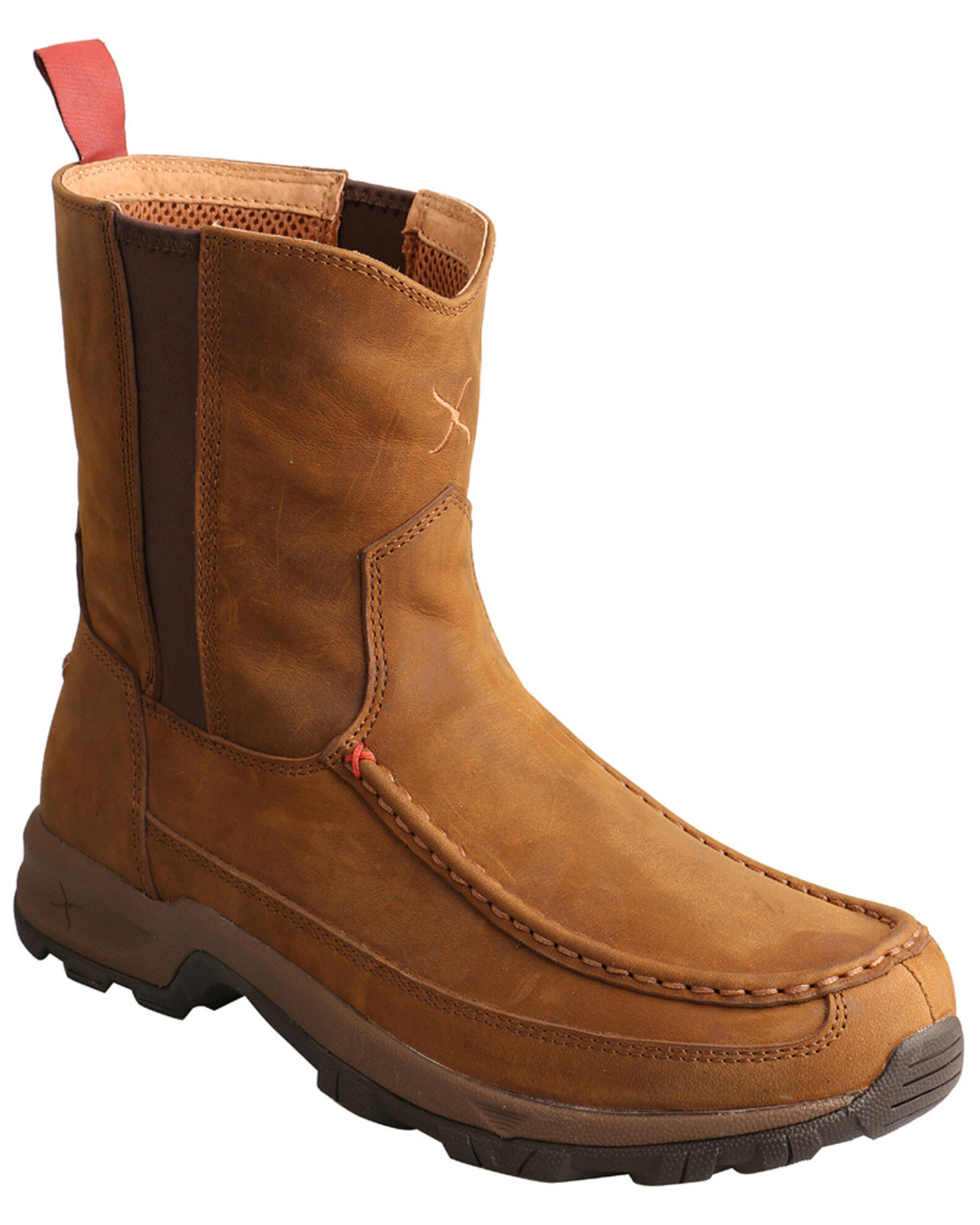 Pull on hiking best sale boots