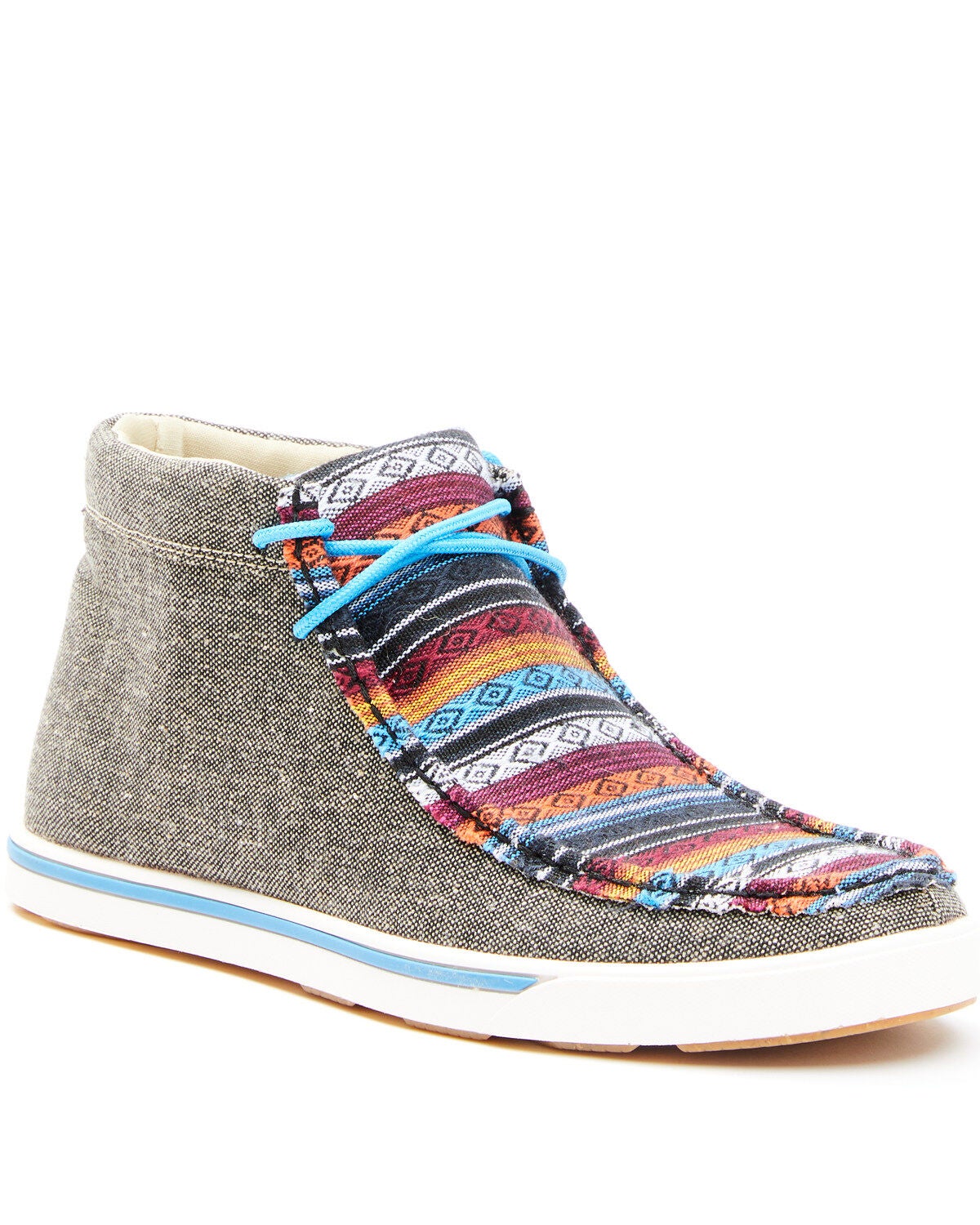 Wrangler Footwear Retro Women's Serape Chukka Boots - Moc Toe, Multi, hi-res