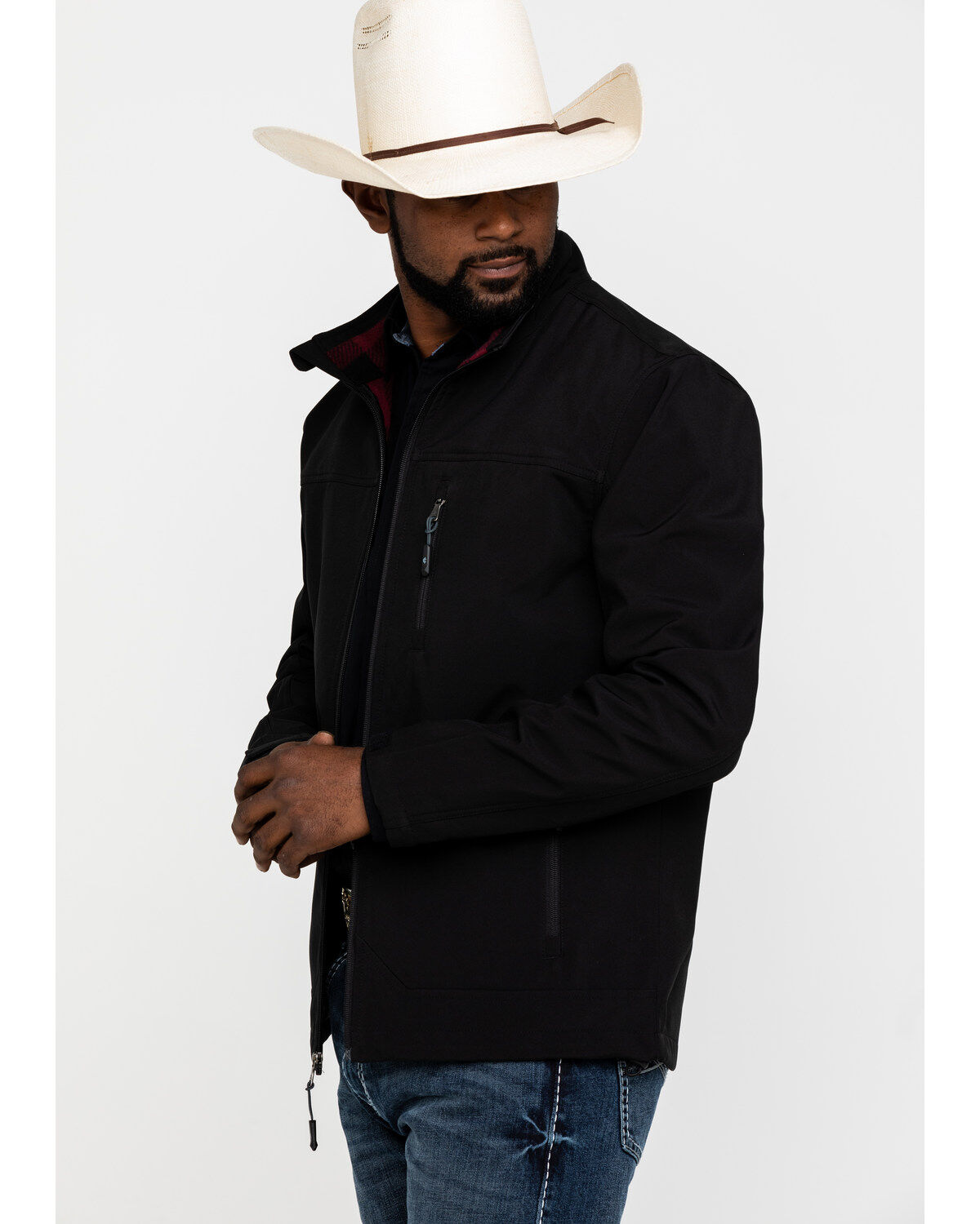 Image #3 - Cody James Core Men's Black Steamboat Bonded Jacket, , hi-res