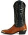 Laredo Lizard Print Western Boots, Peanut, hi-res