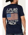 Buck Wear Men's Pack It Short Sleeve Graphic T-Shirt, Navy, hi-res