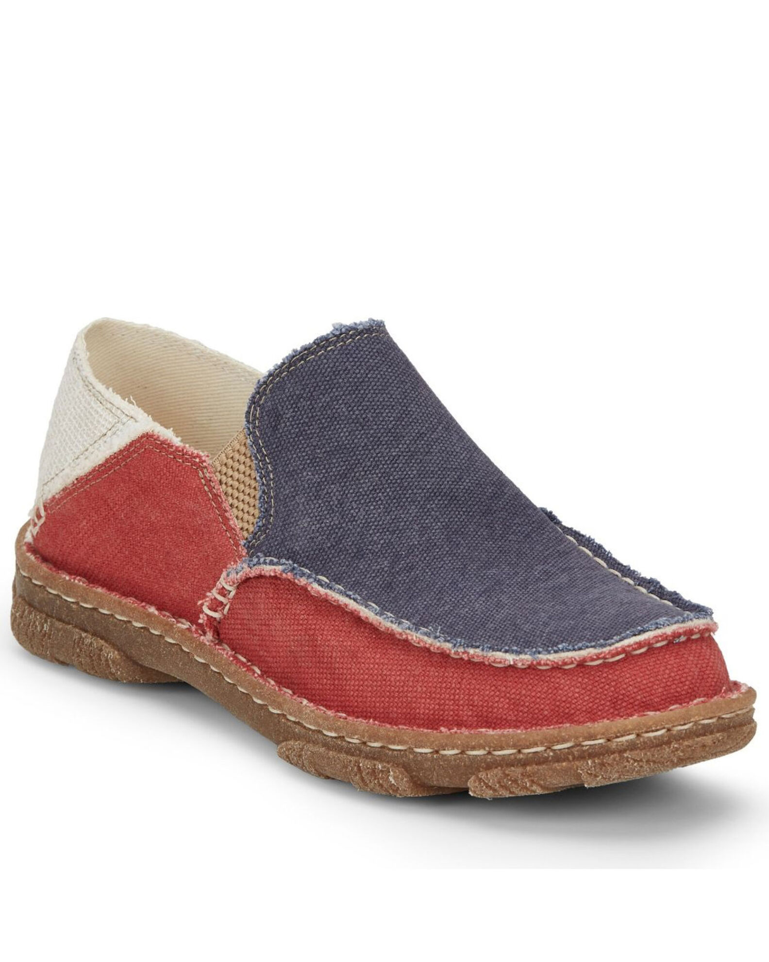 Tony lama canvas slip on online