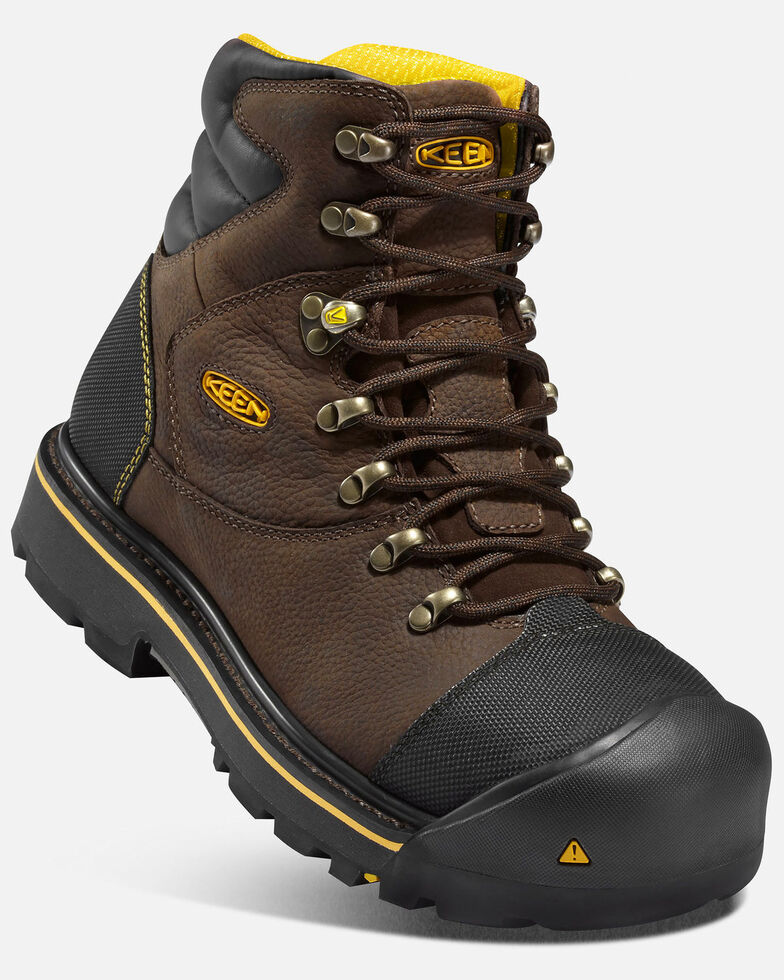 Keen Men's Milwaukee 6" Waterproof Work Boots Steel Toe Boot Barn