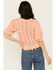 Image #4 - Free People Women's Yesterday Cardigan, Peach, hi-res