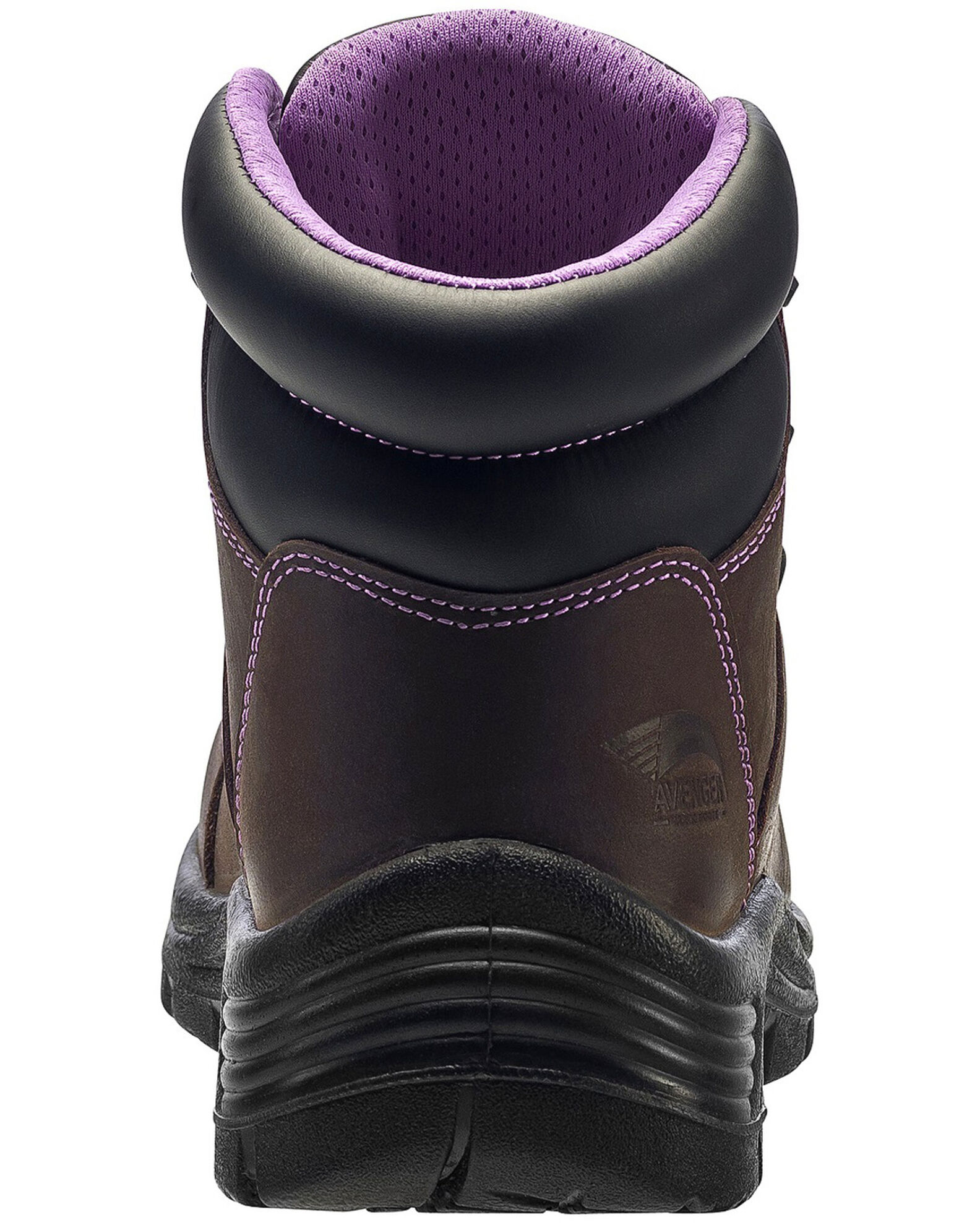 Image #3 - Avenger Women's Waterproof Hiker Boots - Composite Toe, Brown, hi-res