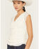 Image #2 - Shyanne Women's Lizlane Lace Short Sleeve Shirt, Cream, hi-res