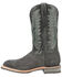 Lucchese Men's Rudy Western Boot - Broad Square Toe, Grey, hi-res