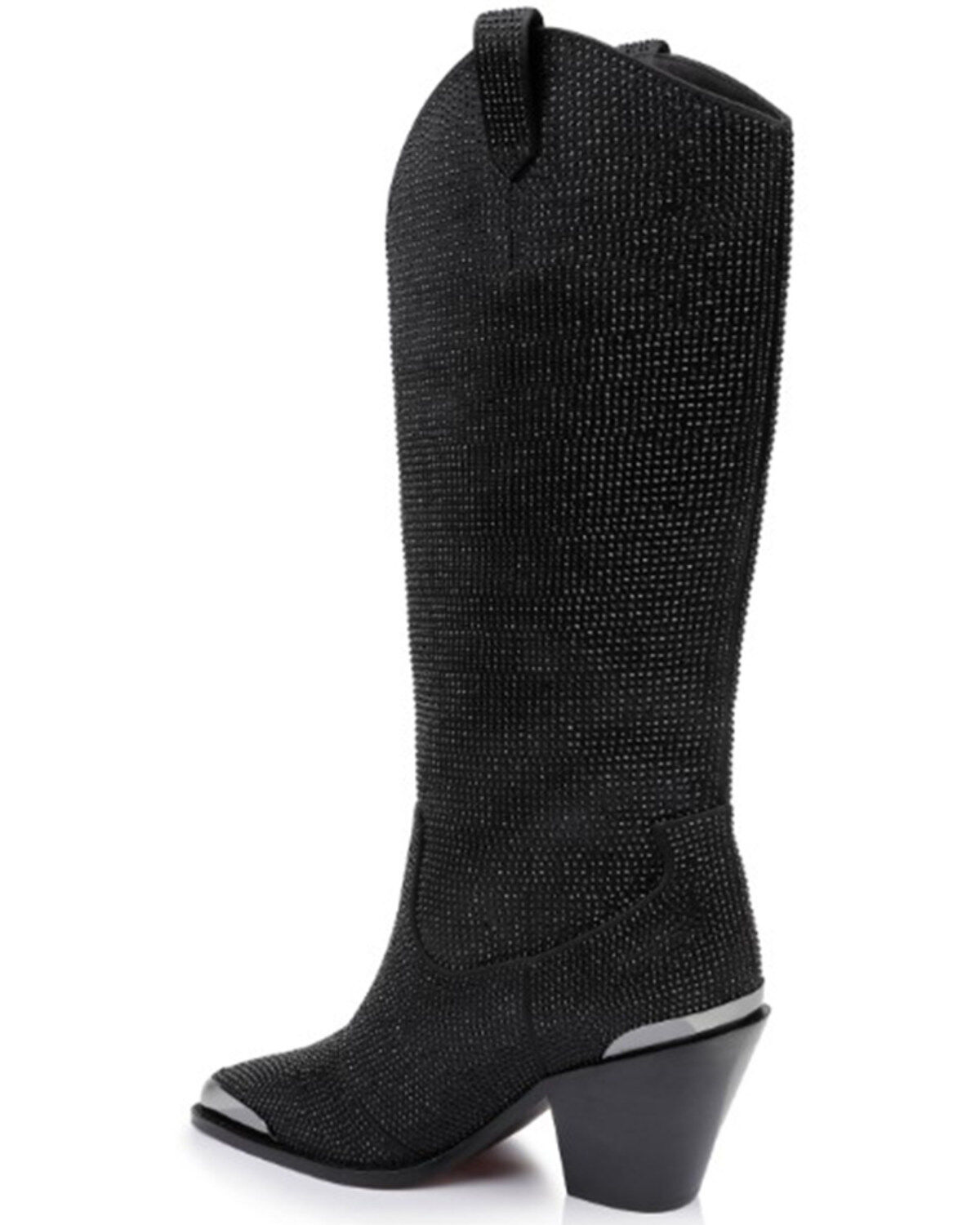 Image #5 - DanielXDiamond Women's North Jewel Cave Western Boots - Snip Toe, Black, hi-res