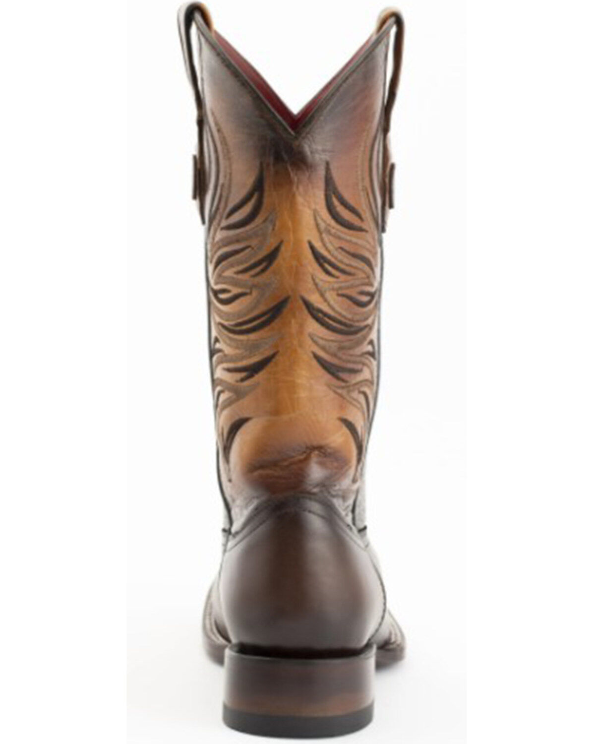 Image #4 - Ferrini Women's Fuego Western Boots - Broad Square Toe, Coffee, hi-res