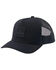 Image #1 - Brixton Men's Alpha Block Netplus Logo Ball Cap, Black, hi-res
