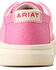 Image #3 - Ariat Girls' Hilo Floral Casual Shoes - Moc Toe, Pink, hi-res