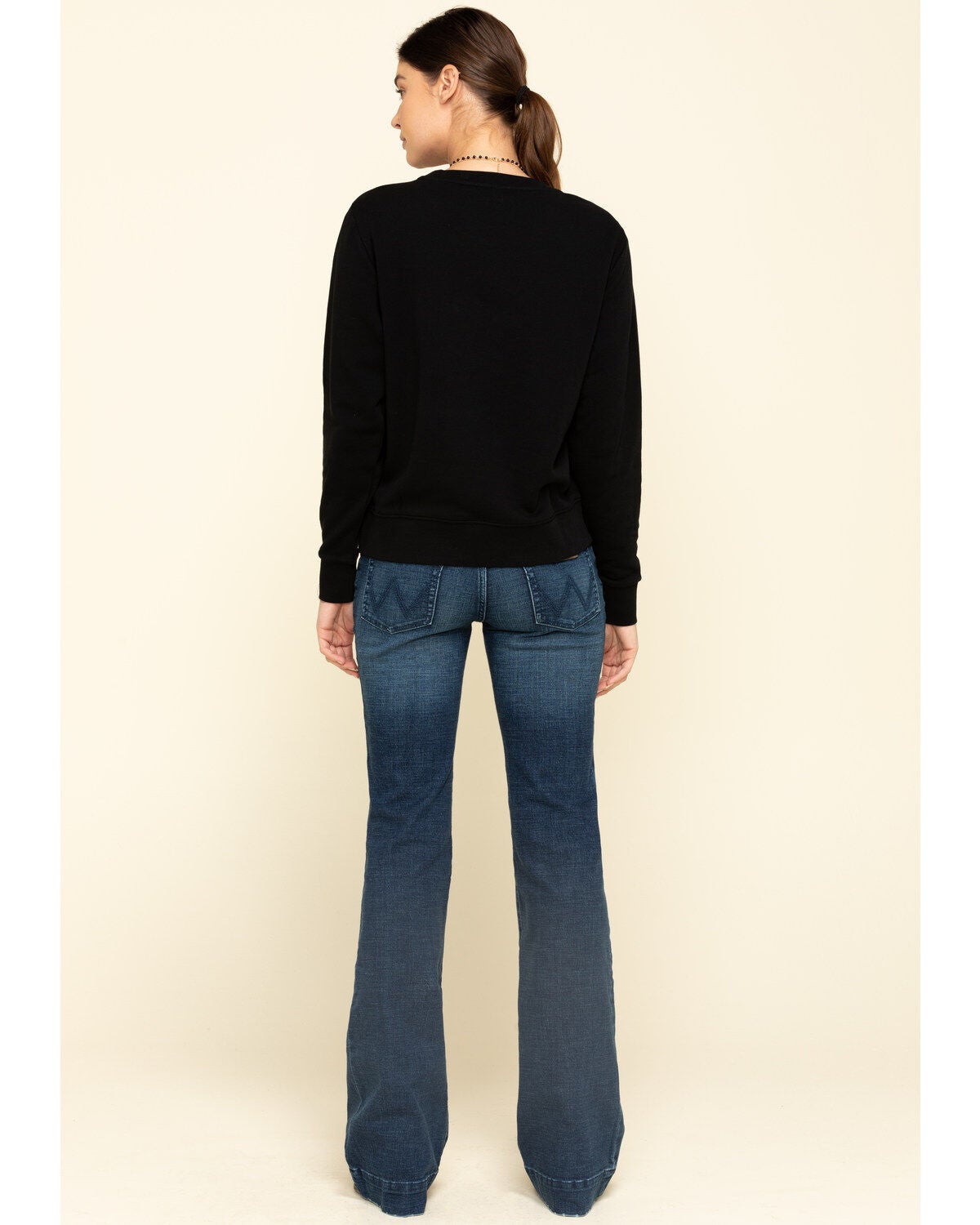 Image #6 - Wrangler Retro Women's Sophia Mae Trouser, Blue, hi-res