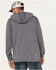 Moonshine Spirit Men's Space Dye Hooded Sweatshirt, Black, hi-res