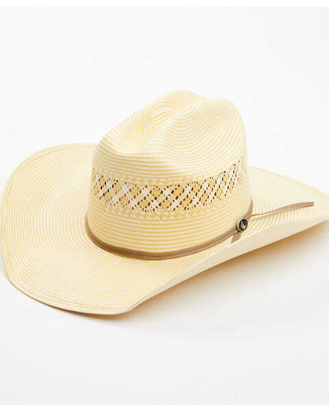 Cody James Men's Cattle Mills Western Straw Hat, Tan, hi-res