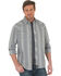 Image #1 - Rock 47 by Wrangler Men's Vertical Stripe Long Sleeve Snap Shirt, , hi-res
