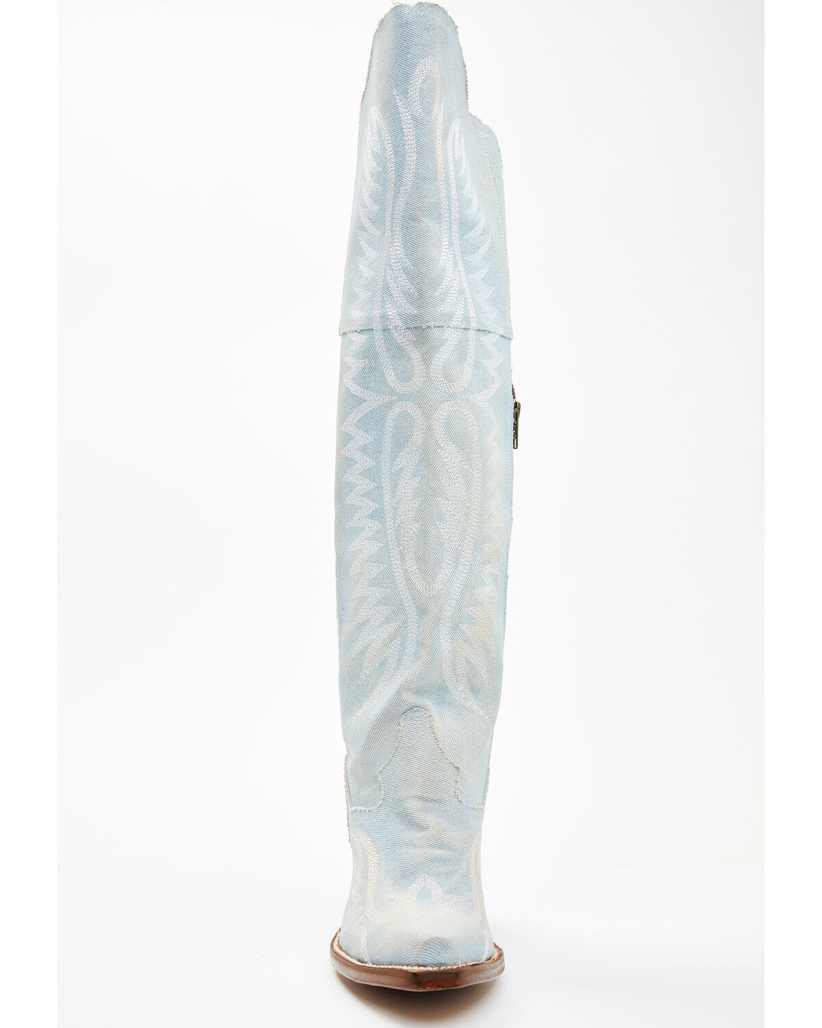 Product Name:  Dan Post Women's Denim Tall Western Boots - Snip Toe