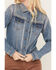 Image #3 - Idyllwind Women's Shiloh Drive Embellished Denim Trucker Jacket, Medium Wash, hi-res