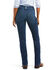 Image #3 - Ariat Women's Perfect Rise Stretch Abby Straight Mackenzie Jeans, Blue, hi-res